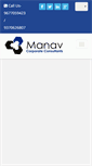 Mobile Screenshot of manavconsultant.com
